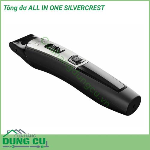 Tông đơ ALL IN ONE SILVERCREST sự lựa chọn hoàn hảo cho ria mép, lông mày hoặc tóc mai của bạn.