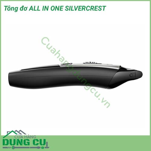 Tông đơ ALL IN ONE SILVERCREST sự lựa chọn hoàn hảo cho ria mép, lông mày hoặc tóc mai của bạn.