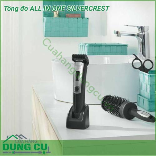 Tông đơ ALL IN ONE SILVERCREST sự lựa chọn hoàn hảo cho ria mép, lông mày hoặc tóc mai của bạn.