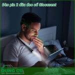 Đèn pin 2 đầu đeo cổ Glocusent