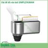 Giá để đồ rửa bát Simplehuman đang dần trở thảnh 1 món phụ kiện bếp không thể thiếu đối với khu vực bếp rửa bát chén, sản phẩm này giúp người nội trợ dễ dàng sử dụng để đựng những vật dụng cần thiết trong gia đình như giẻ rửa bát, khăn lau bếp ..