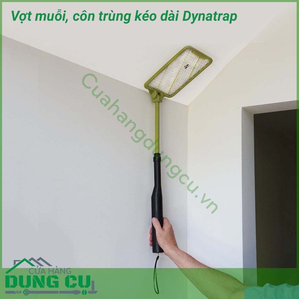 Vợt bắt muỗi côn trùng kéo dài Dynatrap một dụng cụ diệt côn trùng khá đơn giản nhưng rất hữu ích đối với sinh hoạt của mỗi gia đình. Đặc biệt đối với nhà có trẻ con, khi thả màn nên dùng vợt bắt muỗi một lượt để đảm bảo sức khỏe tốt nhất cho trẻ nhất.