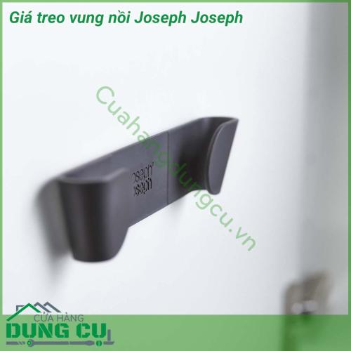 Giá để vung nồi gắn tường Joseph Joseph giúp cho việc cất giữ xoong nồi gọn gàng và sang trọng, dễ dùng hơn!