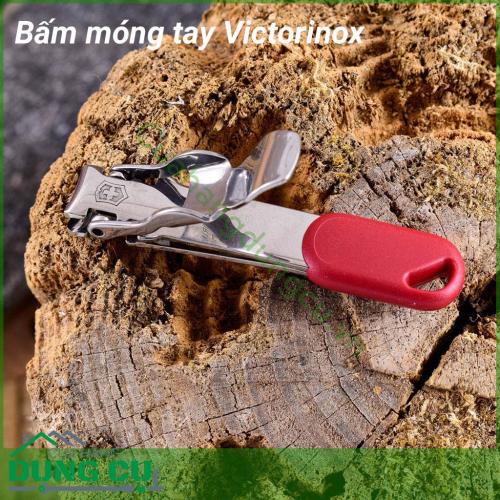 Bấm móng tay Victorinox một cái bấm móng tay rất xịn và đẹp. Sản phẩm có kích thước rất nhỏ gọn, vật liệu thép không gỉ, có lỗ để anh em có thể treo vào móc khoá, tiện đem theo sử dụng hằng ngày.