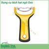 Dụng cụ tách hạt ngô Oxo giúp cho việc chuẩn bị thực phẩm trở nên nhanh chóng và dễ dàng, nhờ vào lưỡi dao bằng thép không gỉ sắc bén, bền lâu và tay cầm chống trượt thoải mái, tiện dụng cho phép lưỡi dao di chuyển trên các tai ngô một cách dễ dàng.