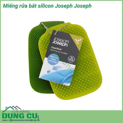 Miếng rửa bát silicon Joseph Joseph đánh bay những vết bẩn, cặn bám trên xoonng nồi một cách nhanh chóng và hiệu quả