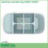 Hộp đựng bàn chải đánh răng Joseph Joseph với thiết kế nhiều ngăn đa kích thước phù hợp cho nhiều dụng cụ chăm sóc răng miệng khác nhau. Thiết kế đơn giản nhưng có tính tiện ích cao đem lại sự ngăn nắp gọn gàng sang trọng cho nhà tắm