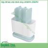 Hộp đựng bàn chải đánh răng Joseph Joseph với thiết kế nhiều ngăn đa kích thước phù hợp cho nhiều dụng cụ chăm sóc răng miệng khác nhau. Thiết kế đơn giản nhưng có tính tiện ích cao đem lại sự ngăn nắp gọn gàng sang trọng cho nhà tắm