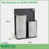 Hộp đựng dụng cụ nhà bếp thông minh Vonshef được tặng kèm 1 thớt nghiêng có viền nhựa cao cấp. Hộp đựng dụng cụ nhà bếp thông minh sự lựa chọn hoàn hảo cho những căn bếp nhỏ, các chị thích sự tiện lợi và ngăn nắp.