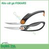 Kéo cắt gà FISKARS cắt xương gà nhẹ nhàng như cắt giấy. Không tốn nhiều sức lực. Tiết kiệm thời gian chặt gà. Thay vì mất hơn 30p thì nay chỉ còn 5p Miếng gà đều và đẹp hơn.