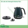 Ấm siêu tốc Delonghi Distinta Flair dung tích 1.7L được làm bằng thép không gỉ phủ lớp sơn mờ trang nhã với các chi tiết mạ crôm và các điểm tiếp xúc được bọc kim loại. Với kiểu dáng tinh tế, màu sắc hiện đại tạo không gian nhà bạn trở nên sang trọng hơn.