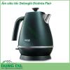 Ấm siêu tốc Delonghi Distinta Flair dung tích 1.7L được làm bằng thép không gỉ phủ lớp sơn mờ trang nhã với các chi tiết mạ crôm và các điểm tiếp xúc được bọc kim loại. Với kiểu dáng tinh tế, màu sắc hiện đại tạo không gian nhà bạn trở nên sang trọng hơn.