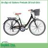 Xe đạp nữ Galano Prelude 28 inch Đức lấy cảm hứng dựa trên thiết kế xe đạp cổ điển Hà Lan. Giỏ xe phía trước có thể tháo rời dễ dàng giúp việc mua sắm trở nên thuận tiện. Yên xe rộng thoải mái mặt trên bằng da tổng hợp. 