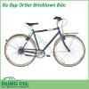 Xe đạp Ortler Bricktown Đức thanh lịch với thiết kế cổ điển đẹp mắt, giá để hành lý và phanh chữ V nhôm hiện đại và an toàn, hiệu quả.