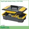 Hộp đồ nghề Stanley 2 trong 1 STST19900 có kích thước 506x307x246mm được làm từ chất liệu nhựa ABS nên có độ bền cao, chẳng may bị va đập, rơi vỡ gì đó thì cũng không sao. Dụng cụ bảo quản này giúp bạn thoải mái đựng đồ nghề trong đó.