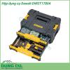 Hộp dụng cụ Dewalt cao cấp DWST17804 làm từ nhựa cao cấp nên có thể chịu va đập tốt. Kết cấu cho không gian rộng rãi, chứa được nhiều dụng cụ. Tay cầm chắc chắn giúp mang anh em mang theo dễ dàng