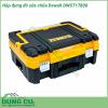 Hộp đựng đồ sửa chữa Dewalt DWST17808 được làm từ chất liệu nhựa cao cấp chống va đập và chịu lực tốt. Phần tay cầm được thiết kế rất đa dạng và tiện dụng giúp xách di chuyển dễ dàng .Thùng được trang bị kẹp sắt chắc chắn giúp không rơi đồ ở mọi tư thế.