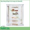 Hộp đựng đồng hồ & trang sức Beautify thiết kế trẻ trung, năng động. Hộp đựng trong suốt chắc chắn với nhiều ngăn giúp bảo quản trang sức, đồng hồ của bạn tránh khỏi trầy xước bụi bẩn, mối mọt, côn trùng, đồng thời cũng sắp xếp chúng gọn gàng, ngăn nắp.