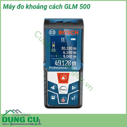 Máy đo khoảng cách Bosch GLM 500 có kích thước nhỏ gọn, bỏ vừa túi áo rất tiện lợi trong quá trình sử dụng. Vỏ máy bằng nhựa, bọc cao su mềm chống va đập tốt. Sản phẩm thiết kế đạt tiêu chuẩn IP54 chống nước, chống bụi tốt.