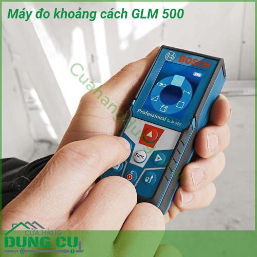 Máy đo khoảng cách Bosch GLM 500 có kích thước nhỏ gọn, bỏ vừa túi áo rất tiện lợi trong quá trình sử dụng. Vỏ máy bằng nhựa, bọc cao su mềm chống va đập tốt. Sản phẩm thiết kế đạt tiêu chuẩn IP54 chống nước, chống bụi tốt.