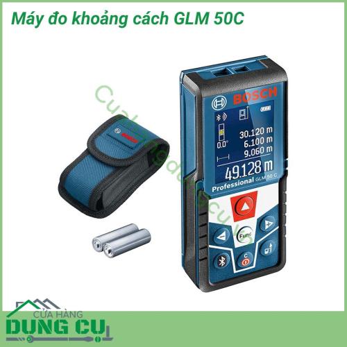 Máy đo khoảng cách Bosch GLM 50C thiết kế chấc chắn từ những nguyên vật liệu cao cấp, có khả năng làm việc trong mọi điều kiện kể cả trong môi trường nước hoặc bẩn. Đặc biệt GLM 50C được bảo vệ khỏi những hư hại bằng lớp vỏ mềm quanh máy cho tuổi thọ cao.