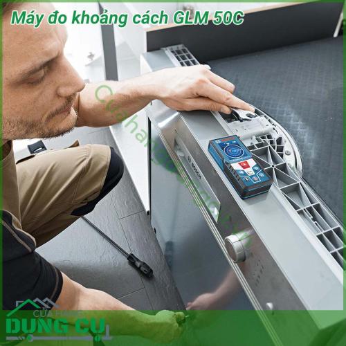 Máy đo khoảng cách Bosch GLM 50C thiết kế chấc chắn từ những nguyên vật liệu cao cấp, có khả năng làm việc trong mọi điều kiện kể cả trong môi trường nước hoặc bẩn. Đặc biệt GLM 50C được bảo vệ khỏi những hư hại bằng lớp vỏ mềm quanh máy cho tuổi thọ cao.