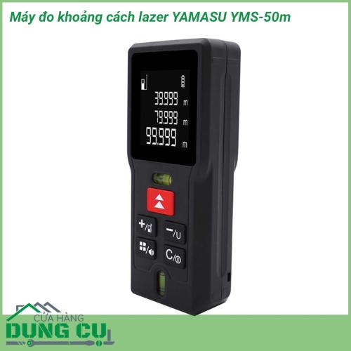 Máy đo khoảng cách lazer YAMASU YMS-50M với thiết kế có kiểu dáng nhỏ gọn, trọng lượng nhẹ, không chiếm nhiều diện tích khi mang theo sử dụng. Ngoài ra với lớp vỏ ngoài được làm bằng cao su chống va đập tốt, độ bền cao.