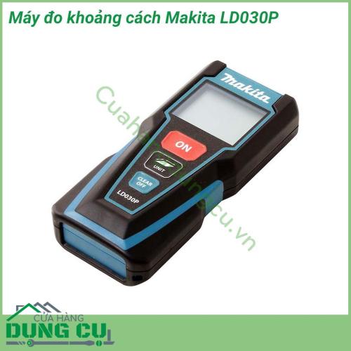 Máy đo khoảng cách Makita LD030P được trang bị tia laser với phạm vi đo lên đến 30m, kết quả đo đạc chính xác, hiển thị rõ ràng trên màn hình cảm biến ánh sáng chất lượng cao. Với kích thước chuẩn, nhỏ gọn, phù hợp với công việc thường hay di chuyển 