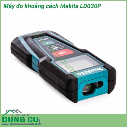 Máy đo khoảng cách Makita LD030P được trang bị tia laser với phạm vi đo lên đến 30m, kết quả đo đạc chính xác, hiển thị rõ ràng trên màn hình cảm biến ánh sáng chất lượng cao. Với kích thước chuẩn, nhỏ gọn, phù hợp với công việc thường hay di chuyển 