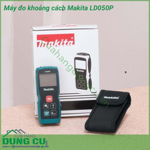 Máy đo khoảng cách Makita LD050P được làm từ chất liệu cao cấp, kích thước nhỏ gọn, tiện dụng. Màn hình cảm biến ánh sáng, khả năng tính toán chính xác tuyệt đối. Các phím được bố trí cân đối, dễ dàng sử dụng. Máy hoạt động chính xác và có độ bền cao