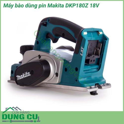 Máy bào dùng pin Makita DKP180Z được thiết kế từ chất liệu cao cấp, cho động cơ bền bỉ cùng khả năng hoạt động ổn định. Vỏ ngoài của máy được làm từ nhựa tổng hợp cho khả năng chống chịu va đập tốt. Thiết kế kiểu dáng nhỏ gọn, tay cầm chống trơn trượt