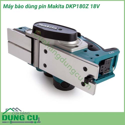 Máy bào dùng pin Makita DKP180Z được thiết kế từ chất liệu cao cấp, cho động cơ bền bỉ cùng khả năng hoạt động ổn định. Vỏ ngoài của máy được làm từ nhựa tổng hợp cho khả năng chống chịu va đập tốt. Thiết kế kiểu dáng nhỏ gọn, tay cầm chống trơn trượt