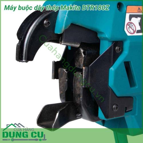 Máy buộc dây thép dùng pin Makita DTR180Z có công suất 340W, có độ tương thích với dây thép có đường kính 0.8mm, cốt thép D10xD10 - (D13x2) x (D13x2). Máy hoạt động mạnh mẽ đem lại hiệu quả cao trong công việc.