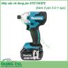 Trọn bộ máy vặn vít Makita DTD156SFE được thiết kế nhỏ gọn bằng chất liệu cao cấp. Tay cầm vừa vặn, chắc chắn với thiết kế chống trượt, chống rung. Máy được gia công đặc biệt cho khả năng hoạt động mạnh mẽ , độ bền cao.