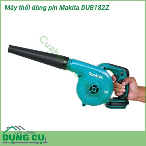 Máy thổi đa năng Makita DUB182Z có thiết kế nhỏ nhắn và chắc chắn, mang lại hiệu quả làm việc cao. Vỏ ngoài của máy được làm bằng nhựa tổng hợp chịu lực tốt. Máy sẽ là trợ thủ đắc lực giúp bạn tiết kiệm thời gian, công sức tối đa trong mọi công việc.