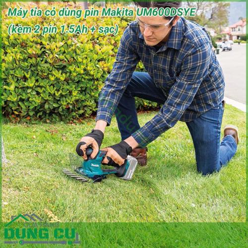 Máy tỉa cỏ dùng pin Makita UM600DSYE được làm từ loại vật liệu nhựa tổng hợp cứng cáp, chắc chắn, cho khả năng cách nhiệt, cách điện tốt hơn, đảm bảo an toàn cho người sử dụng và bảo vệ tốt nhất cho hệ thống động cơ, không bị biến dạng khi có va chạm.