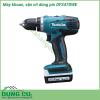 Máy khoan, vặn vít dùng pin Makita DF347DWE được thiết kế từ chất liệu cao cấp rắn chắc tuyệt đối, chịu nhiệt tối ưu. Vỏ ngoài được làm bằng nhựa tổng hợp chịu lực tốt, khả năng chống gỉ sét mang đến cho người dùng sản phẩm có tuổi thọ cao.