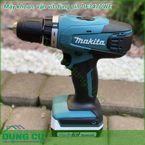 Máy khoan, vặn vít dùng pin Makita DF347DWE được thiết kế từ chất liệu cao cấp rắn chắc tuyệt đối, chịu nhiệt tối ưu. Vỏ ngoài được làm bằng nhựa tổng hợp chịu lực tốt, khả năng chống gỉ sét mang đến cho người dùng sản phẩm có tuổi thọ cao.