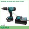 Máy khoan búa, vặn vít dùng pin Makita DHP453SFX8 được thiết kế nhỏ gọn, giúp công việc đạt hiệu quả cao. Máy hoạt động với công suất mạnh mẽ, trọng lượng nhẹ giúp không bị mỏi tay trong quá trình sử dụng.