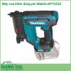 Máy bắn đinh dùng pin Makita DPT353Z sử dụng pin, thiết kế thon gọn, trọng lượng nhẹ để có thể sử dụng linh hoạt tại các vị trí. Makita DPT353Z có ưu điểm dễ sử dụng với tay cầm êm ái, vừa tay, có khả năng chống trượt tốt.