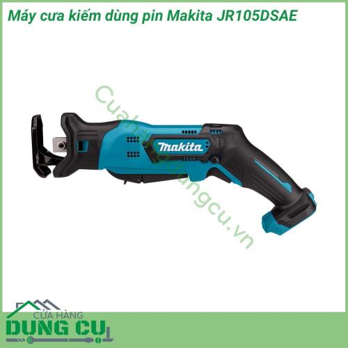 Máy cưa kiếm dùng pin Makita JR105DSAE được làm bằng nhựa có khả năng chịu lực cũng như cách điện tốt. Máy được thiết kế thông minh tiện dụng, có độ ma sát cao giúp bạn cố định máy được chắc chắn hơn, tạo sự thoải mái khi phải làm việc trong thời gian dài