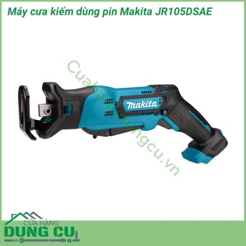 Máy cưa kiếm dùng pin Makita JR105DSAE được làm bằng nhựa có khả năng chịu lực cũng như cách điện tốt. Máy được thiết kế thông minh tiện dụng, có độ ma sát cao giúp bạn cố định máy được chắc chắn hơn, tạo sự thoải mái khi phải làm việc trong thời gian dài