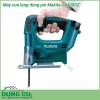 Máy cưa lọng chạy pin Makita JV100DZ có thiết kế nhỏ gọn, trọng lượng nhẹ, có thể cắt chính xác các chi tiết nhỏ trên nhiều loại vật liệu với các loại lưỡi cưa khác nhau: gỗ, ván ép, nhựa , kim loại mỏng... Sản phẩm có độ bền bỉ cao, không bị mài mòn