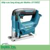 Máy cưa lọng chạy pin Makita JV100DZ có thiết kế nhỏ gọn, trọng lượng nhẹ, có thể cắt chính xác các chi tiết nhỏ trên nhiều loại vật liệu với các loại lưỡi cưa khác nhau: gỗ, ván ép, nhựa , kim loại mỏng... Sản phẩm có độ bền bỉ cao, không bị mài mòn