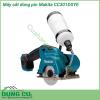 Máy cắt đa năng dùng pin Makita CC301DSYE với kích thước nhỏ gọn và thiết kế hiện đại. Sở hữu lưỡi cắt kim cương và bình nước có dung tích 0,5 lít hỗ trợ cho quá trình cắt vật liệu vừa nhanh lại đảm bảo bụi bẩn.