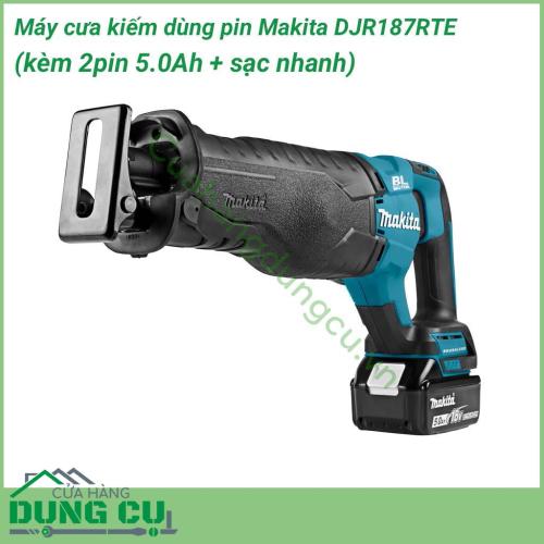 Máy cưa kiếm dùng pin Makita DJR187RTE được thiết kế vô cùng nhỏ gọn, với trọng lượng 3.4 kg, công suất mạnh mẽ. Chất liệu nhựa cao cấp được bao bọc xung quanh thân máy để bảo về máy khỏi mọi sự va đập, rơi vỡ.