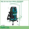 Máy cân mực laser dùng pin Makita SK209GDZ thiết kế nhỏ gọn, máy có 1 tia laser nằm ngang và 2 tia laser dọc vuông góc với nhau giúp bạn nhanh chóng xác định được điểm cân bằng, đem lại hiệu quả cao trong công việc