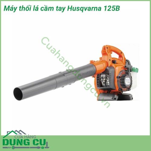 Máy thổi lá cầm tay Husqvarna 125B tiện dụng, máy kết hợp giữa công suất thổi khỏe và thân thiện với người sử dụng. Lý tưởng cho việc sử dụng trong các gia đình. Cân bằng tốt và dễ sử dụng nhờ thiết kế đường thổi khí thẳng.