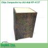 Chậu Composite trụ chữ nhật KP-4137 được làm từ sợi thủy tinh và sợi roving với nhiều tính năng vượt trội. Với nhiều đặc điểm nổi bật như không ố vàng, không phai màu, không nặng, không dễ vỡ, không rạn nứt.