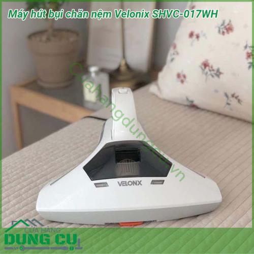 Máy hút bụi diệt khuẩn chăn nệm Velonix SHVC-017WH thiết kế nhỏ gọn, màu sắc thiết kế hiện đại, ổn định và chắc chắn, mang lại cho cả gia đình một giấc ngủ ngon.